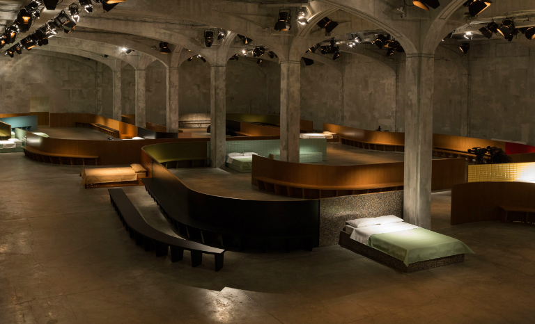 1.3 AMO designs Prada catwalk as a series of interior scenes