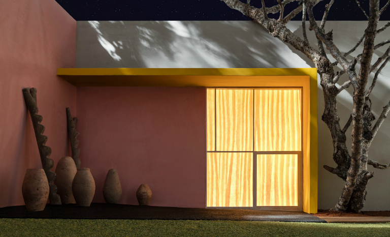 5 Luis Barragán's "emotional architecture" recreated in model photographs