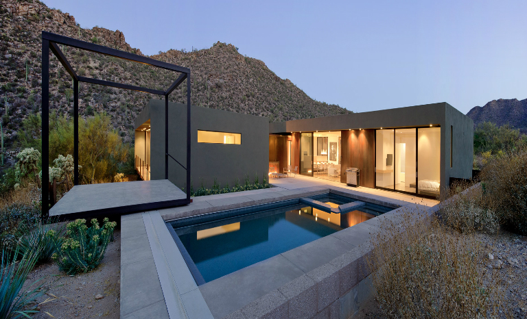 6a Ibarra Rosano Designs Home Above The Desert In Arizona