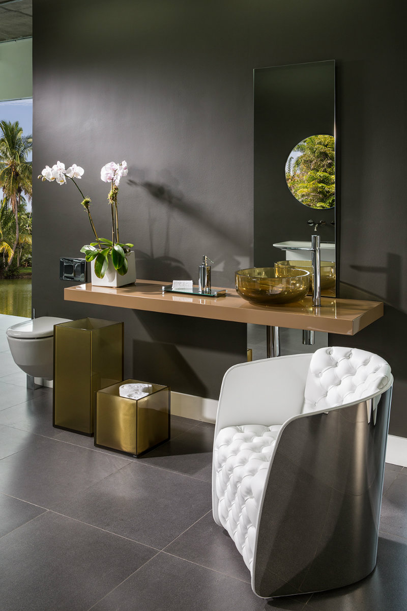 Italian design - Fantini opens a new showroom in Miami | You can visit us at our website, www.essentialhome.eu and check our Pinterest @midcenturyblog to get more #MidCenturyModern inspiration.
