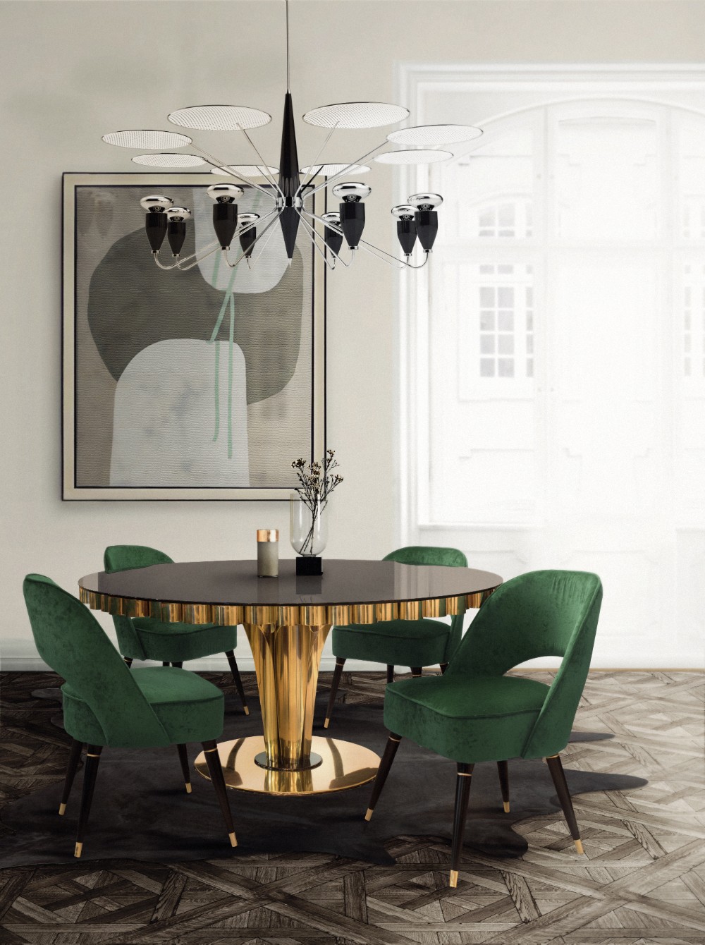 2018 Color Trends- Rocking a Green Decor in Your Mid-Century Home