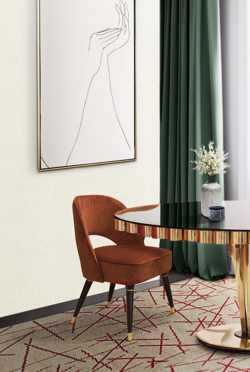 Using Rich Fabrics & Jewel Tones in Your Autumn Mid Century Furniture