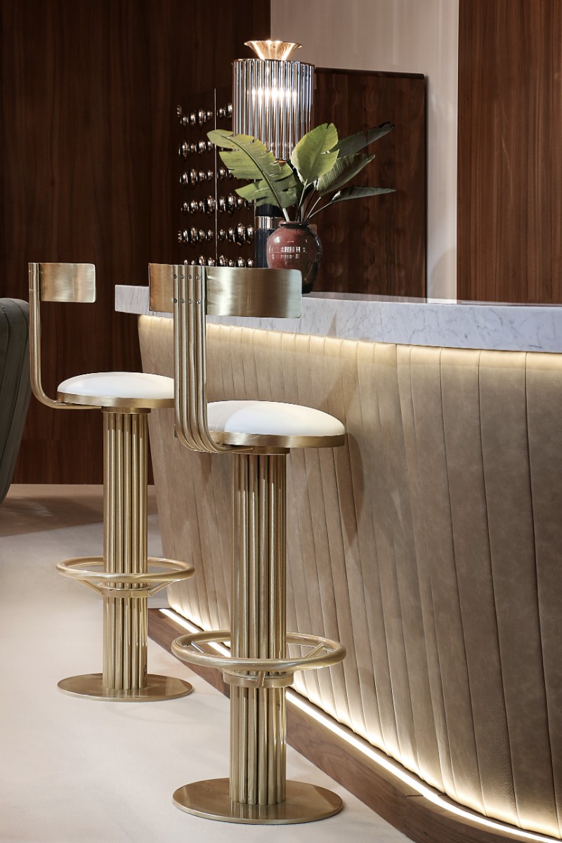 Mid Century Modern Design Bar Chairs, Margarita Bar Stools