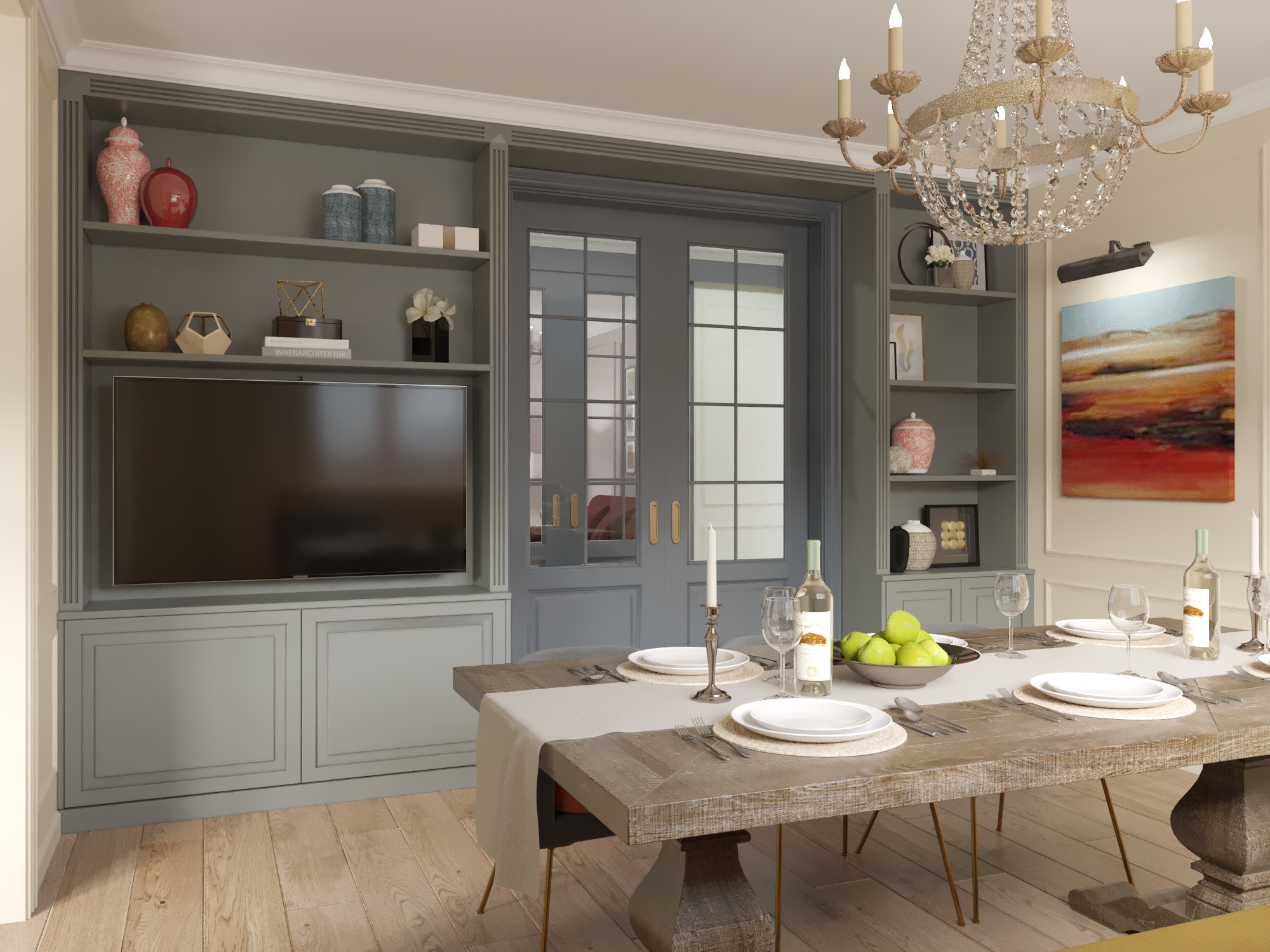 5 Reasons Why You Want This Dining Room Design by Nadya Zotova