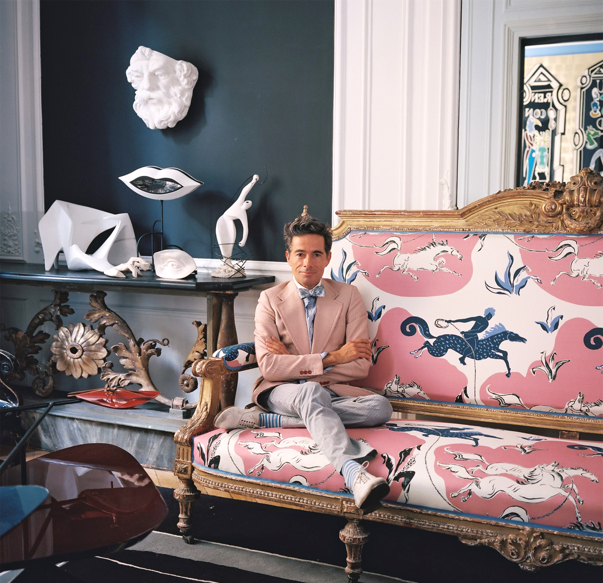 french designer, vincent darre, french interior designer, french fashion designer, maison darre, eclectic interior design