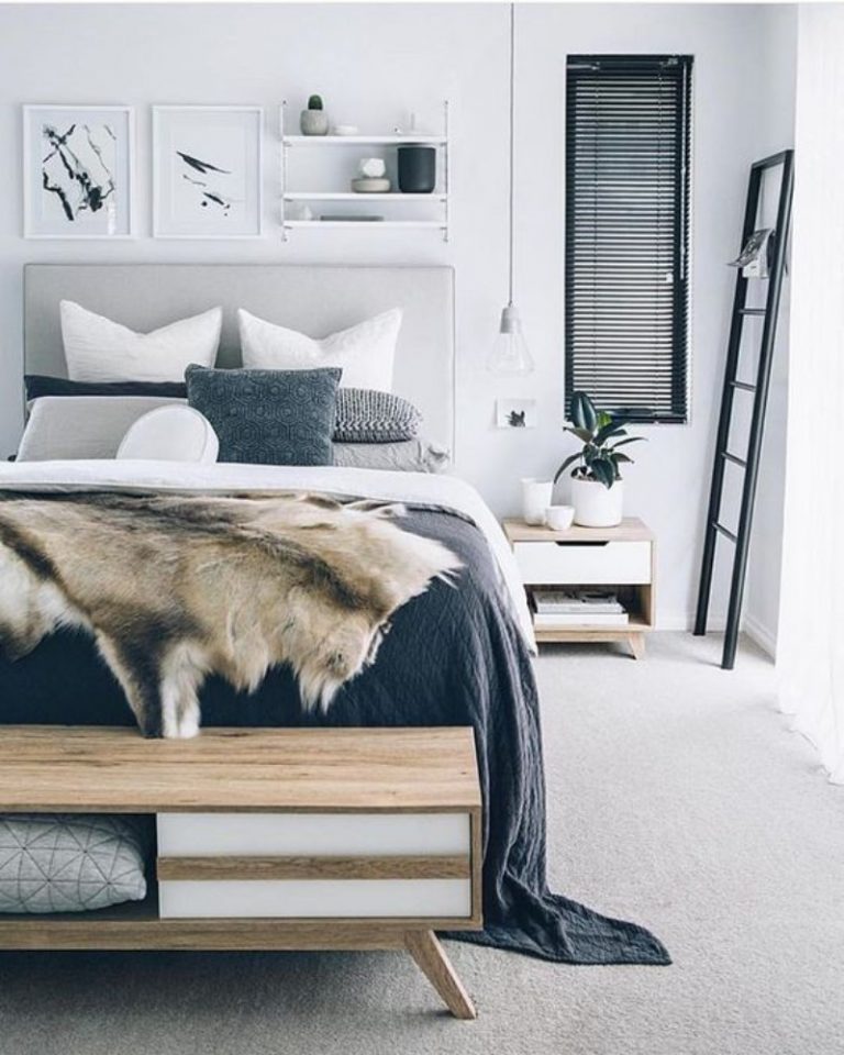 20 Best Ways To Decor Your Bedroom With A Scandinavian Design,Kitchen And Bathroom Tiles Design