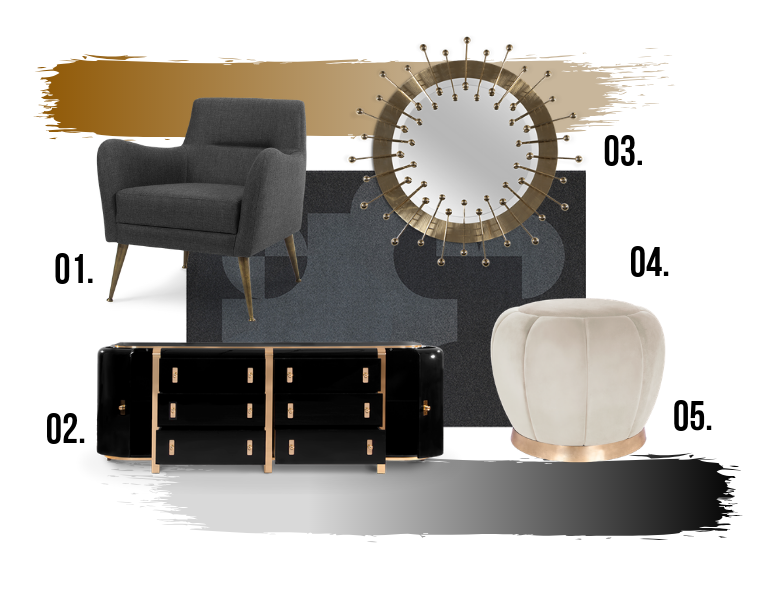 Get The Look_ Best Furniture Pieces To Match Mid-Century Wall Lamps_11