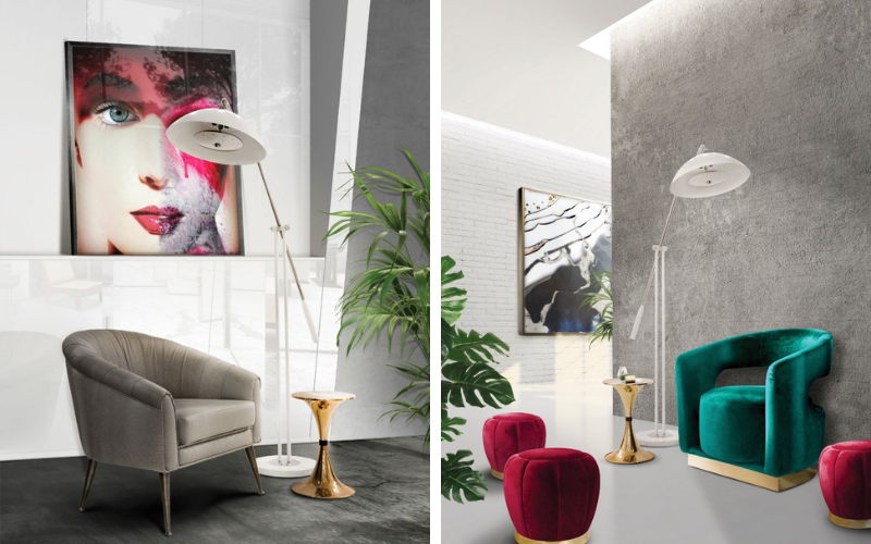 Get The Look_ Stunning Furniture Pieces Meet Mid-Century Floor Lamps_1