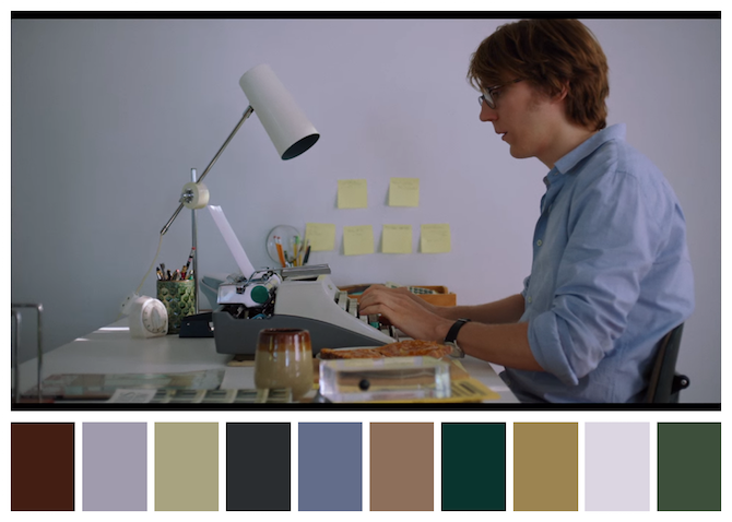 Top 20 Pallette Colors of Iconic Movies_Ruby Sparks (2012) dir. Jonathan Dayton, Valerie Faris Iconic Movies Top 20 Pallette Colors of Iconic Movies Ruby Sparks 2012 dir