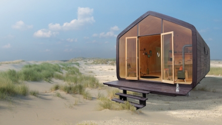 Sustainable cardboard house is ready in 24 hours and lasts 100 years
