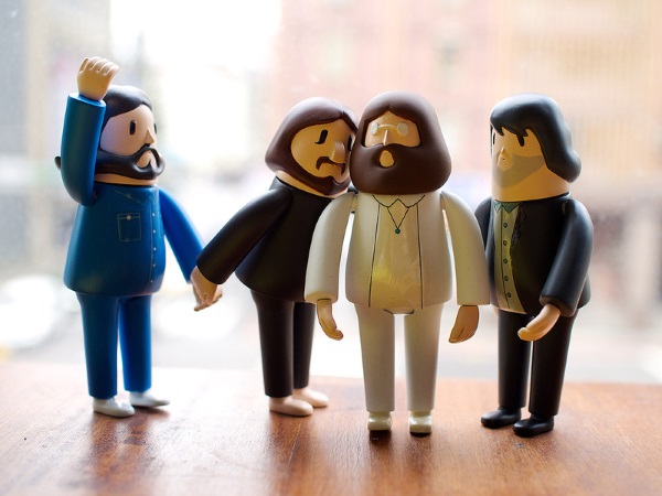 The Beatles the beatles 3D printed dolls of The Beatles The Beatles 1