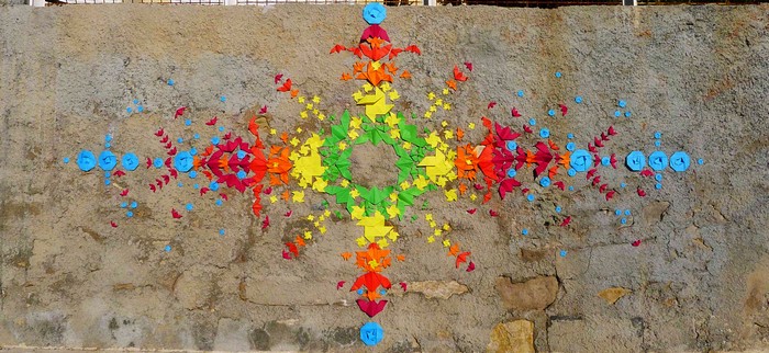Street art: French artist colors the cities with origamis street art Street art: French artist colors the cities with origamis Street art French artist colors the cities with origamis 6