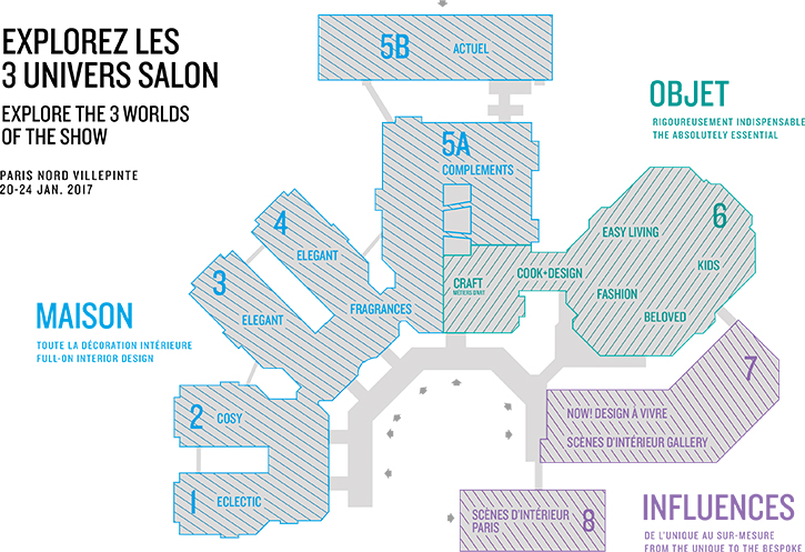 ALL YOU NEED TO KNOW ABOUT MAISON ET OBJET PARIS 2017 Maison et Objet Paris ALL YOU NEED TO KNOW ABOUT MAISON ET OBJET PARIS 2017 map
