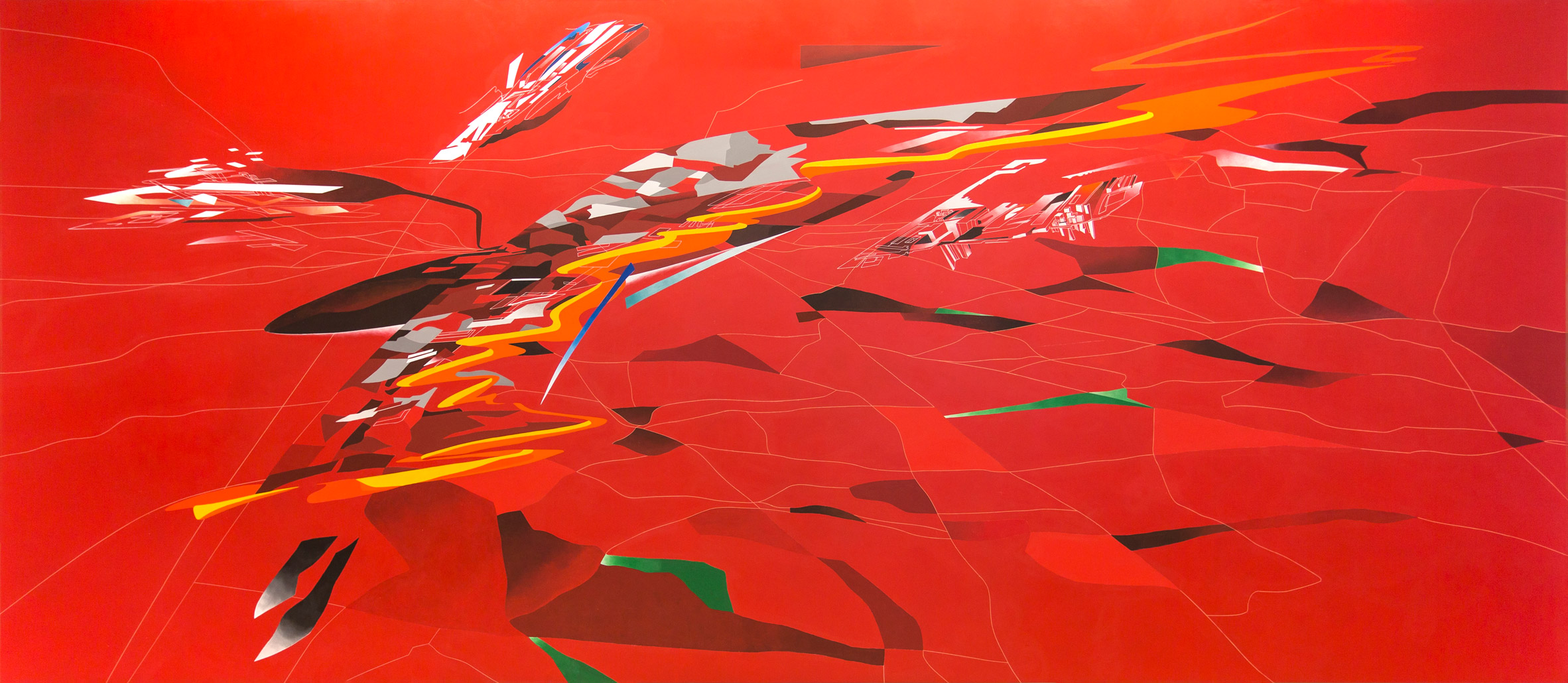 3 Zaha Hadid's early paintings to go on show at Serpentine Sackler Gallery Serpentine Sackler Gallery Zaha Hadid&#8217;s early paintings at Serpentine Sackler Gallery 3