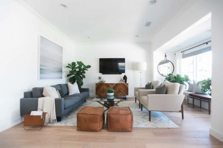 Mid-century modern house in Newport Beach