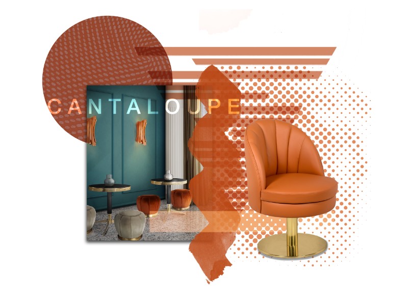 The Best Vintage Moodboards To Get You Inspired With 2019 Decor Trends vintage moodboards The Best Vintage Moodboards To Get You Inspired With 2019 Decor Trends Colours EH Moodboard Cantaloupe