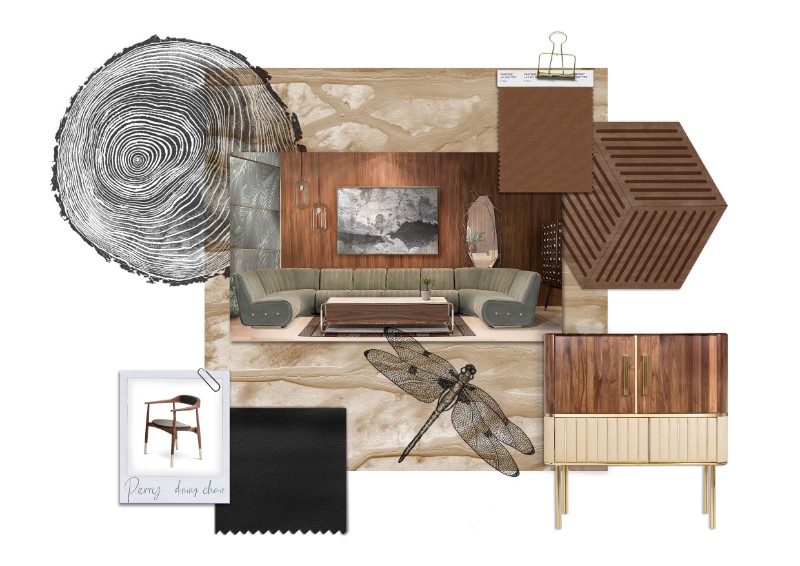 The Best Vintage Moodboards To Get You Inspired With 2019 Decor Trends vintage moodboards The Best Vintage Moodboards To Get You Inspired With 2019 Decor Trends EH Moodboard 4 Wood