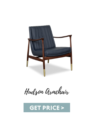 graphic lighting pieces Shop The Room: Graphic Lighting Pieces Meets Mid-Century Vibes hudson armchair