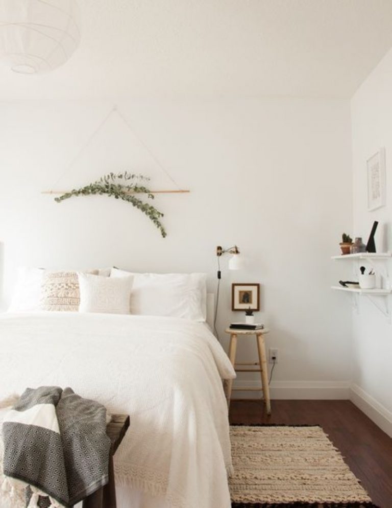 Bedroom With A Scandinavian Design, Scandinavian Designs Bed Frame