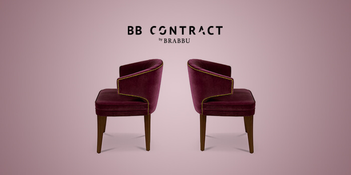 contract design, brabbu furniture, luxury furniture, modern furniture, contract furniture, burgundy armchair, red armchair, luxury armchair, modern armchair