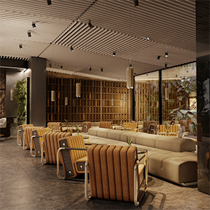 restaurant bar qube minelli brubeck