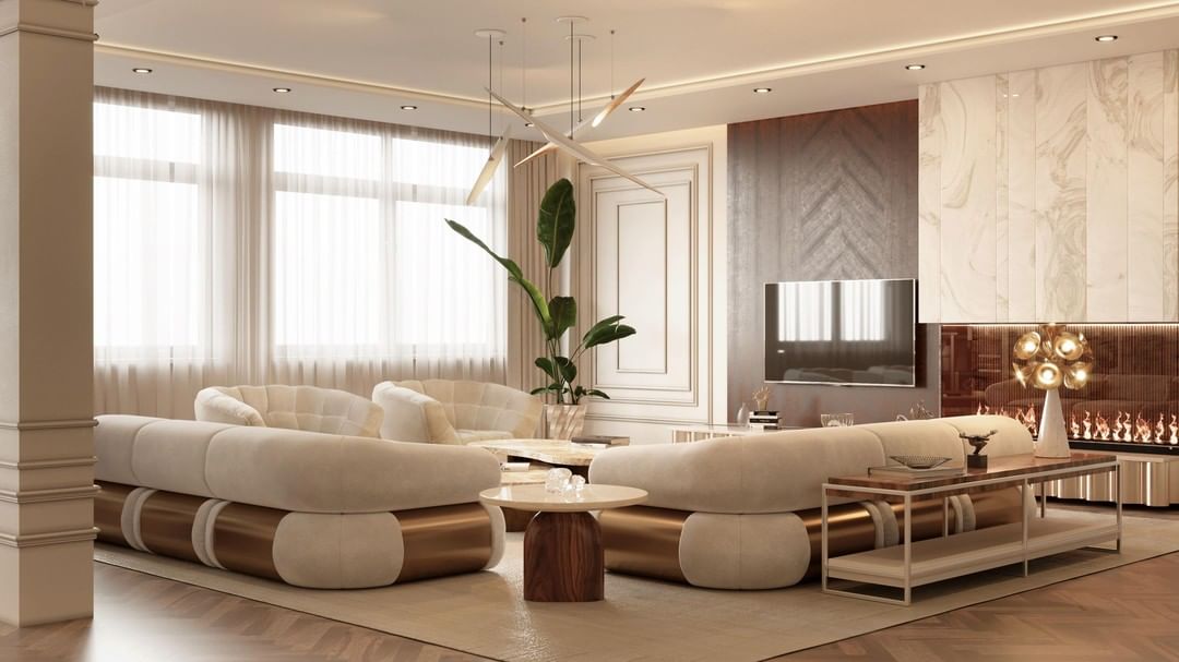 IN NEUTRAL TONES, THE LIVING ROOM YOU WILL WANT IN YOUR HOME