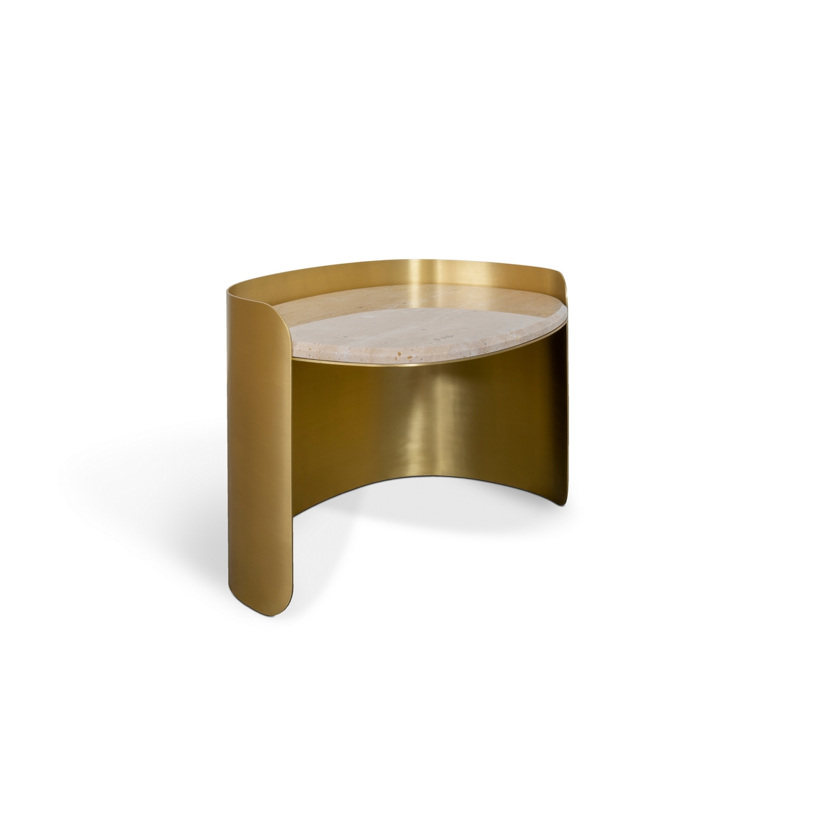 FRANCIS SCOTT OVAL SIDE TABLE