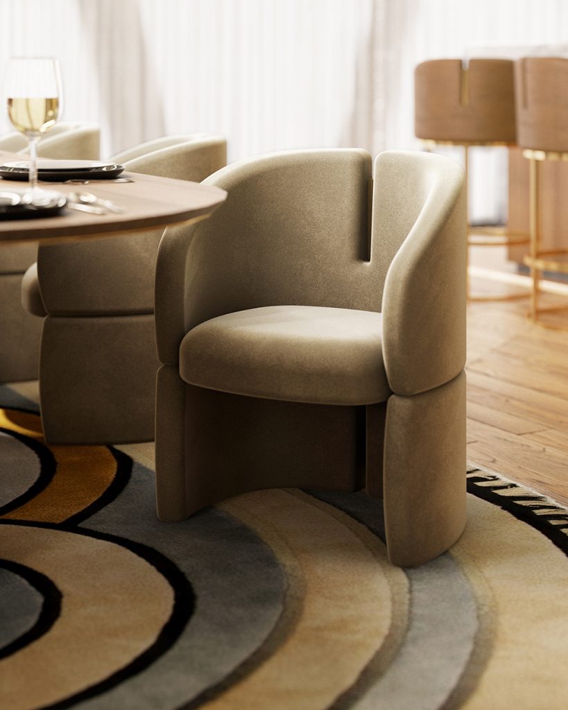 PLUSH COMFORT IN THE ISADORA DINING CHAIR – Room by Room